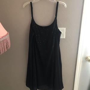 Shift dress- sequined.